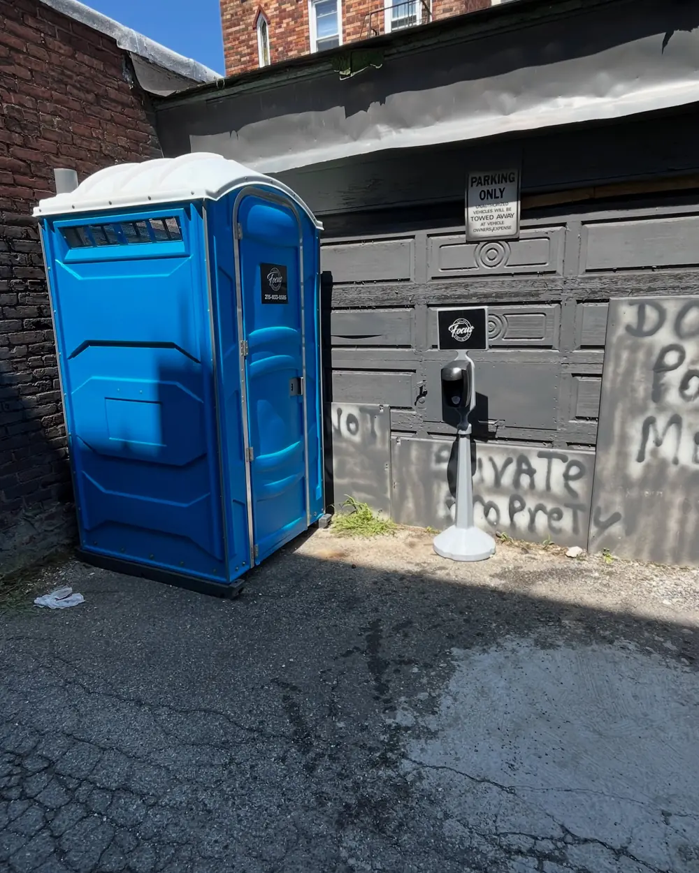 Winter porta potty rental in Nebraska